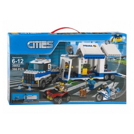 CONSTRUPLANET CAMION POLICIA 398 PIEZAS