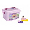 CAJA BLOQUES INFANT ROSA 76 PIEZAS