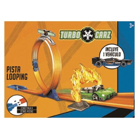 Turbo Wheelz PISTA LOOPING + 1 COCHE