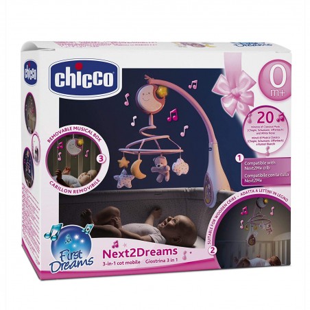 CHICCO CARRUSEL NEXT2DREAMS ROSA