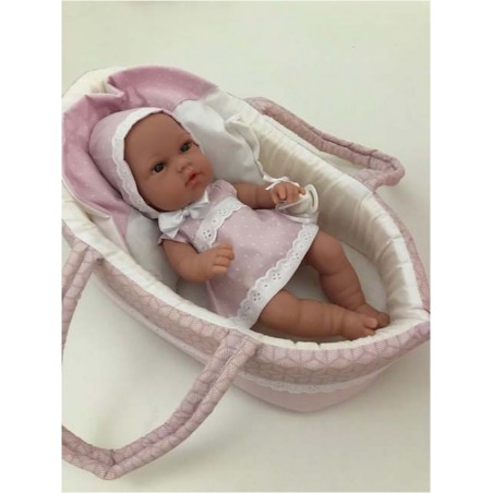 Muñeco Bebé con Capazo 