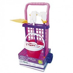 Carrito Limpieza con Accesorios