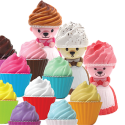 CupCake Bears MINI  1 UNIDAD