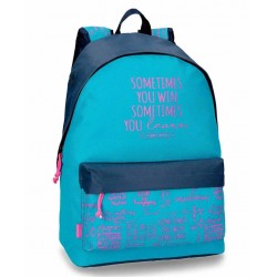 Mochila Smile Azul Adaptable