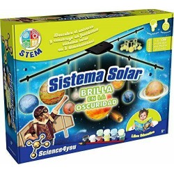 UNIVERSO SISTEMA SOLAR 3D BRILLA EN LA OSCURIDAD