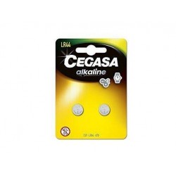 PILA CEGASA ALKALINA LR44 1,5V BL. 2 PIL
