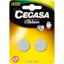 PILA CEGASA LITIO CR2032 3V BLISTER 2
