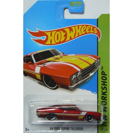 HW 69 Ford Torino Talladega Rojo BFF12