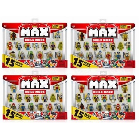 MAX BUILD PACK 15 FIGURAS