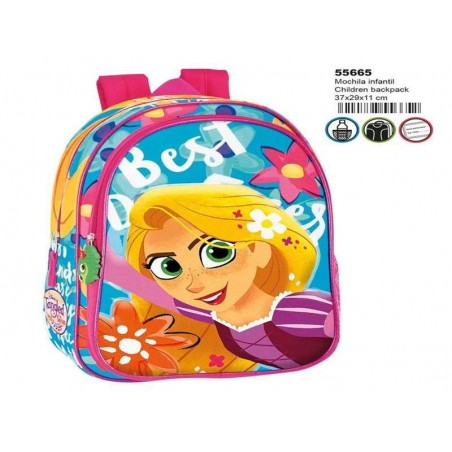 RAPUNZEL MOCHILA INFANTIL 37 CM