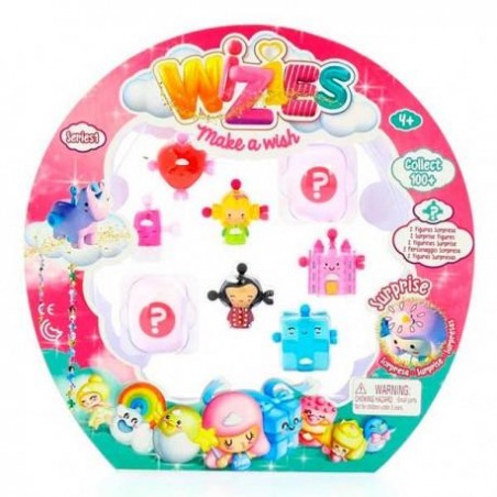 Wizies - Pack de 6+2 fig. sorpresa ser.1