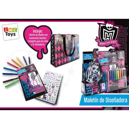 MALETIN DE DISEÑADORA MONSTER HIGH