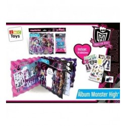 ALBUM DE PEGATINAS MONSTER HIGH