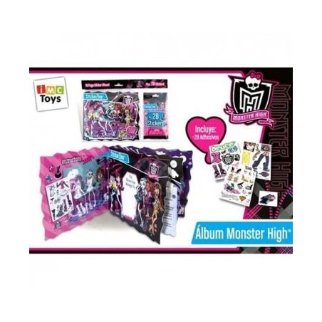 ALBUM DE PEGATINAS MONSTER HIGH