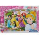 PUZZLE 104 PZAS PRINCESS JOYAS