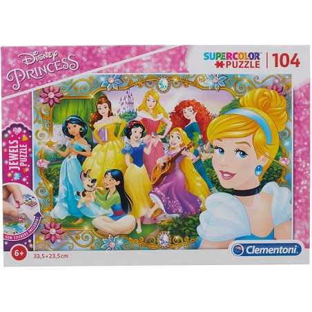 PUZZLE 104 PZAS PRINCESS JOYAS