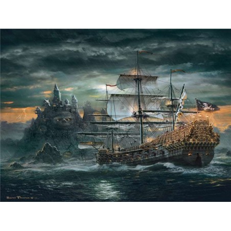 PUZZLE 1500 PZAS BARCO PIRATA