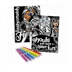 POSTER TERCIOPELO MONSTER HIGH