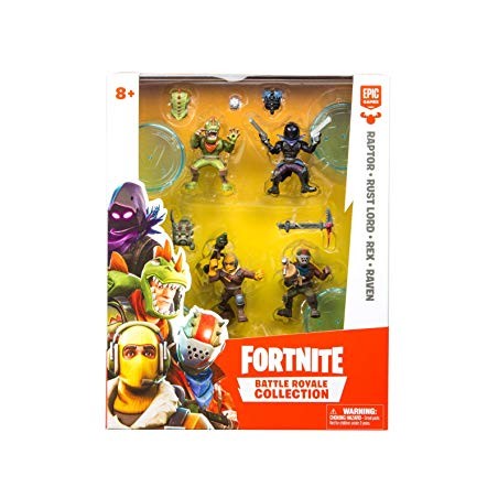 FORTNITE FIGURAS 7 CM PACK DE 4 
