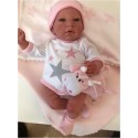 REBORN ARIAS 40 CM GALA C/ MANTA Y PELUC