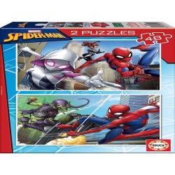 PUZZLE 2 X 48 SPIDERMAN