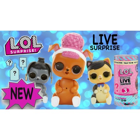 LOL SURPRISE LIVE PETS SURTIDO