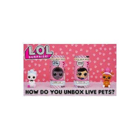 LOL SURPRISE LIVE PETS SURTIDO