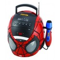 radio cd cabeza spiderman
