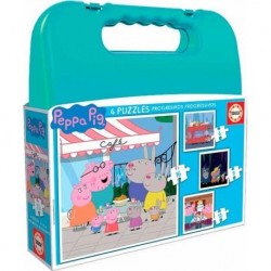 MALETA PUZZLES PROGRESIVOS PEPPA PIG
