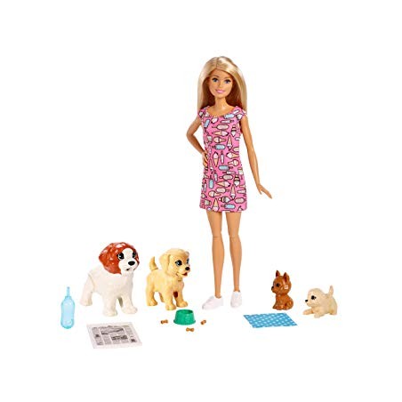 BARBIE Y SU GUARDERIA DE PERRITOS
