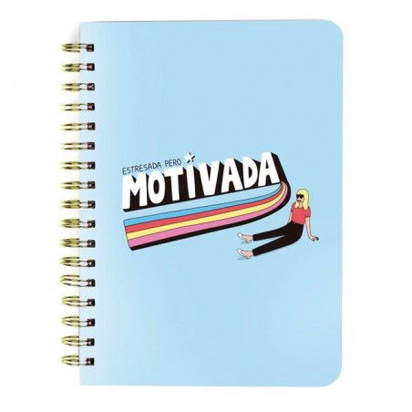 LIBRETA A5 CARTON MODERNA DEL PUEBLO