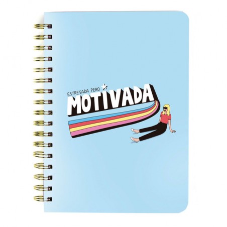 LIBRETA A5 CARTON MODERNA DEL PUEBLO