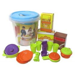 SET ACCESORIOS MENAJE 34 PIEZAS