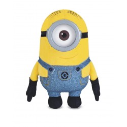 MINIONS - Peluche Stuart Sonidos, 13 cm