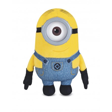 MINIONS - Peluche Stuart Sonidos, 13 cm