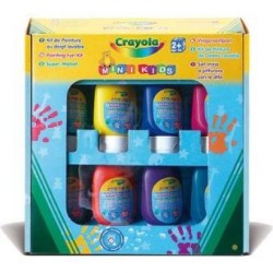 8 PINTURAS DE DEDOS LAVABLES