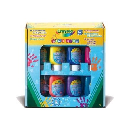 8 PINTURAS DE DEDOS LAVABLES