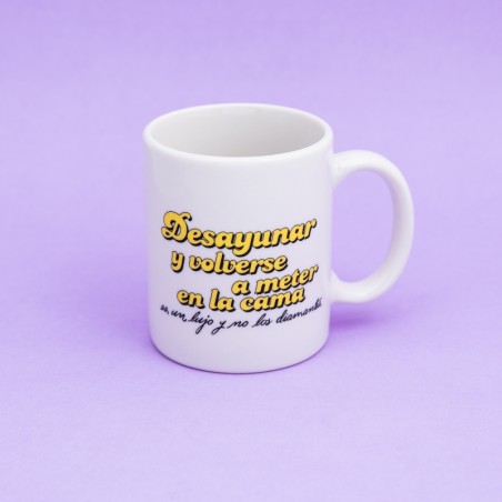 TAZA DESAYUNAR DE LA VECINA RUBIA