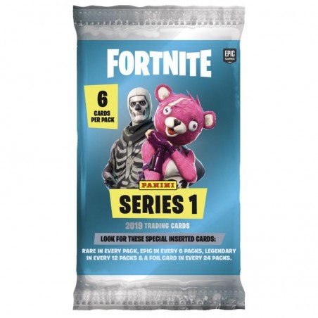 SOBRE CROMOS FORTNITE 1 UNIDAD