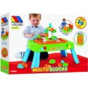 Molto Mesa de Actividades Infantil de Bloques