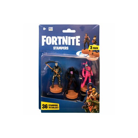 BLISTER 3 UNIDADES FORTNITE STAMPERS