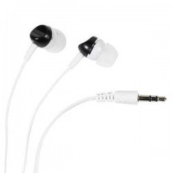 SR 3 BLACK STEREO EARPHONES