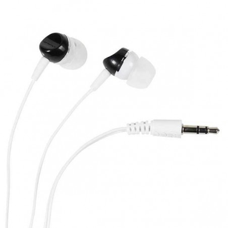 SR 3 BLACK STEREO EARPHONES