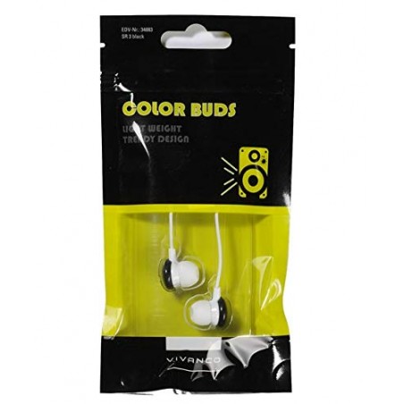 SR 3 BLACK STEREO EARPHONES