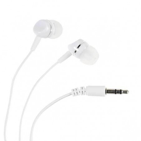 SR 3 WHITE STEREO EARPHONES