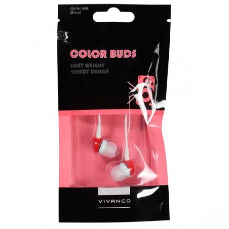 SR 3 RED STEREO EARPHONES