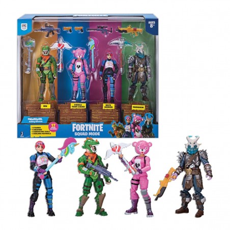 Fornite 4 Figures Pack Squad Mode Core