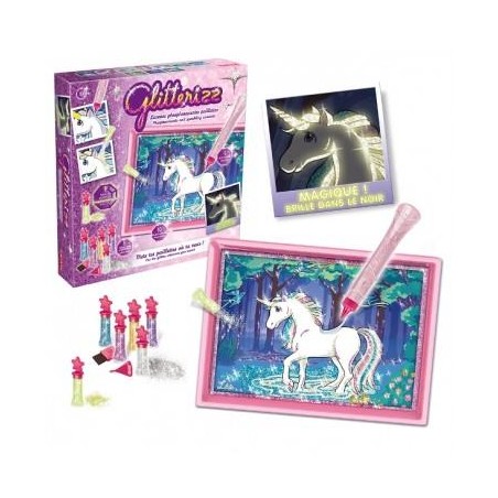 Glitterizz Set Unicornio Fluo