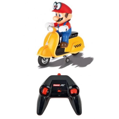 Moto Radio Control 1:18 Super Mario Odyssey Scooter