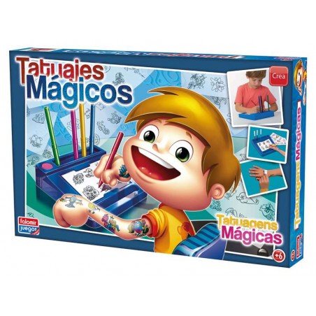TATUAJES MAGICOS NIÑO